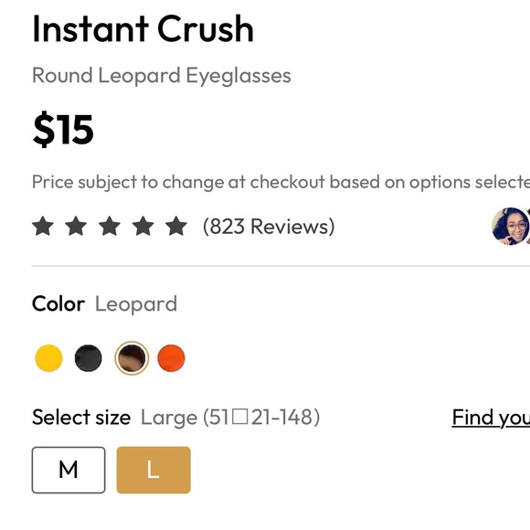 Eyebuy Direct Instant Crush Bluelight Glasses Nonprescription - Picture 10 of 11